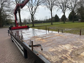 VERHAGEN MV 7000 BE 2004 - Be oplegger 8 TON met HMF kraan bild 8