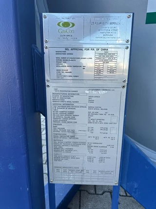 Diversen N/A 2017 - 20FT ISO T50 Gastank / T50 / 25.000L / MAWP: 15,1 bar / 5Y- + CSC-inspection valid till 06-2028 image 18