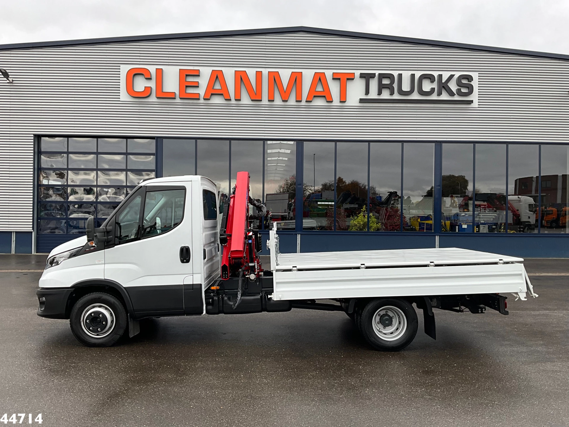 Iveco Daily 2024 - 72C18 HMF laadkraan 3,4 Tonmeter laadkraan + Meiller 3-zijdige kipper New & Unused!! afbeelding 5