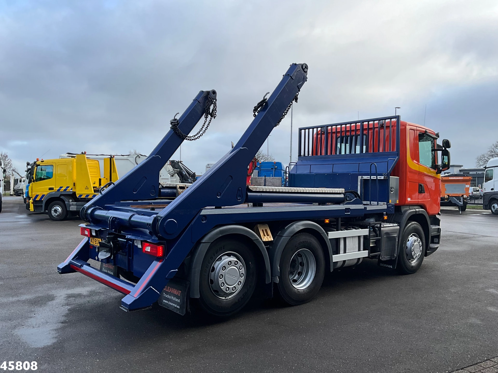 Scania G 2016 - 490 6x2 Euro 6 VDL 18 Ton portalarmsysteem obrázek 4
