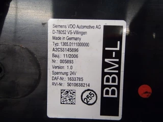 DAF N/A - 1633785 BBM-L UNIT CF65IV/CF75IV/CF85IV/XF105 image 2