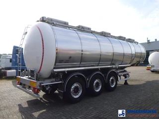 Fluid Chemical tank inox 37.5 m3 / 1 comp ADR 28-10-2025 2007 zdjęcie 3 miniatura