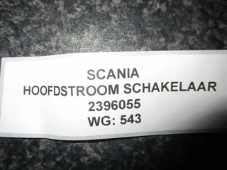 Scania - 2396055 HOOFDSTROOM SCHAKELAAR imagen 3 miniatura