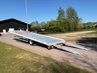 VF minitrailer N/A 2021 - Be oplegger 7 TON ambulance auto transporter met Lier immagine 2