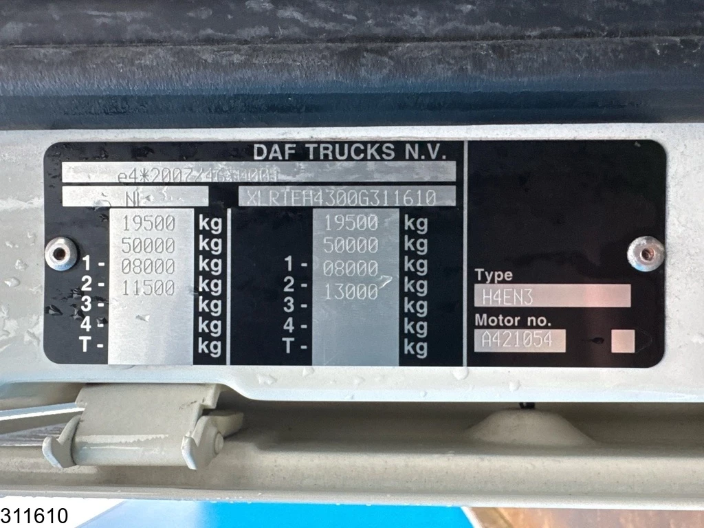 DAF XF480 2020 - EURO 6d, ACC Bild 7
