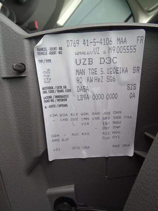 MAN TGE 2023 - Cold Car / Freezer I Carplay I 7500 KM! + COC obrazek 20