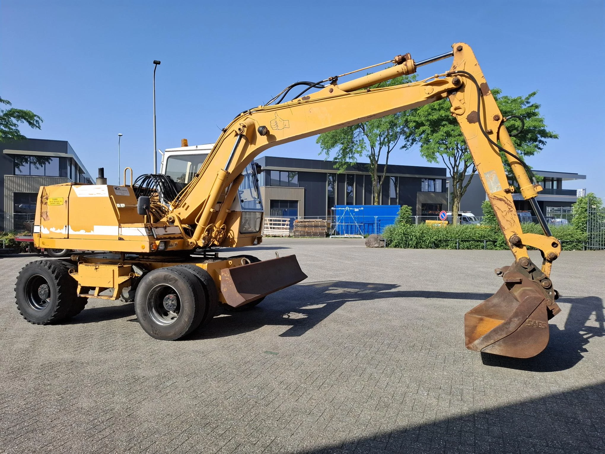 Liebherr 1991 - A900C / NL WHEELED EXCAVATOR / 67KW / 19025 HOURS / 1991 afbeelding 7