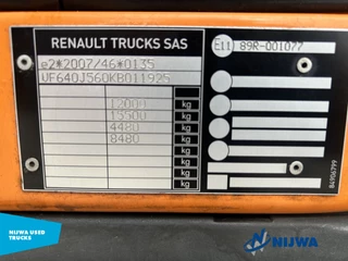 Renault D12 240 4x2 Laadklep 1500KG + Achteruitrijcamera 2019 - N/A imagen 12
