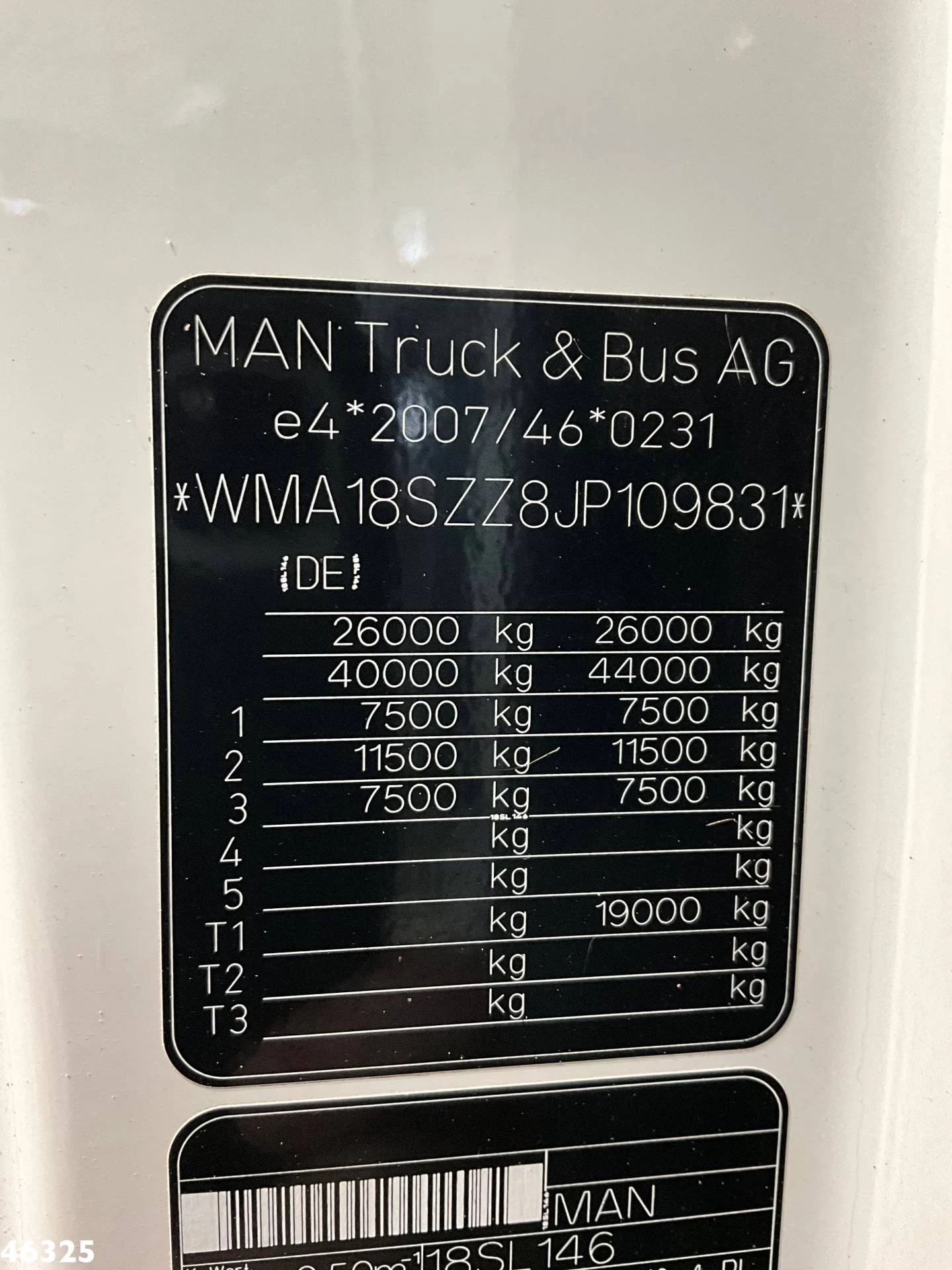 MAN TGS 2018 - 26.460 Euro 6 Multilift 20 Ton haakarmsysteem image 24