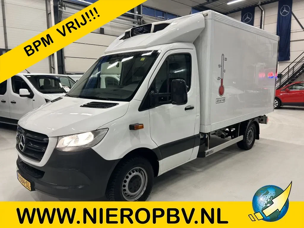 Mercedes-Benz Sprinter 2018 - 314CDI Bakwagen Koel/Vries Met Stekker Airco Cruisecontrol EURO 6 afbeelding 1
