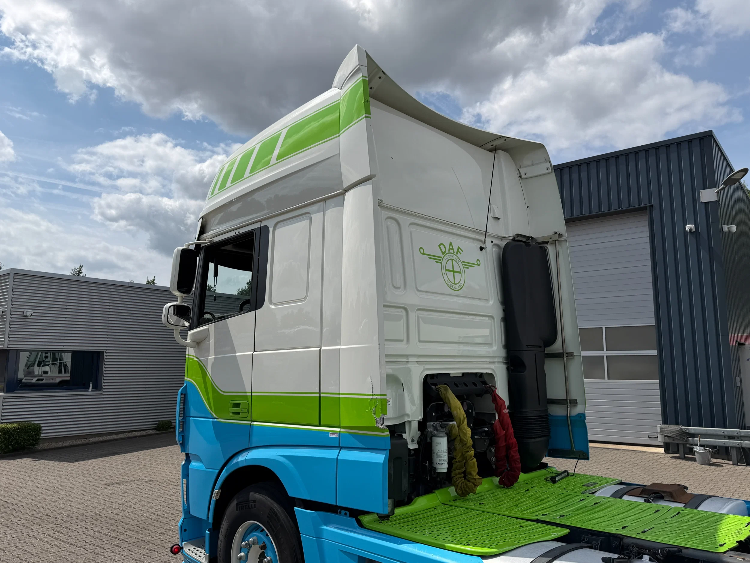 DAF XF480 2019 - SSC Euro 6D *Engine Problem* 2 Tank Full Spoiler afbeelding 11