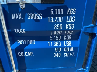 CIMC N/A 2026 - NEW 8FT DV CONTAINER STANDARD obrazek 12