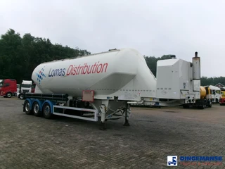 Feldbinder Powder tank alu 40 m3 / 1 comp + compressor 2013 изображение 2 миниатюра