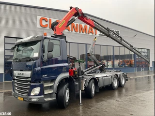 DAF 33 2019 - FAD CF 530 8x4 Euro 6 Palfinger Tonmeter laadkraan bild 1