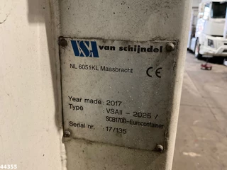 DAF FAG CF 330 Euro 6 Geesink/Van Schijndel 20m³ 2017 - N/A afbeelding 22