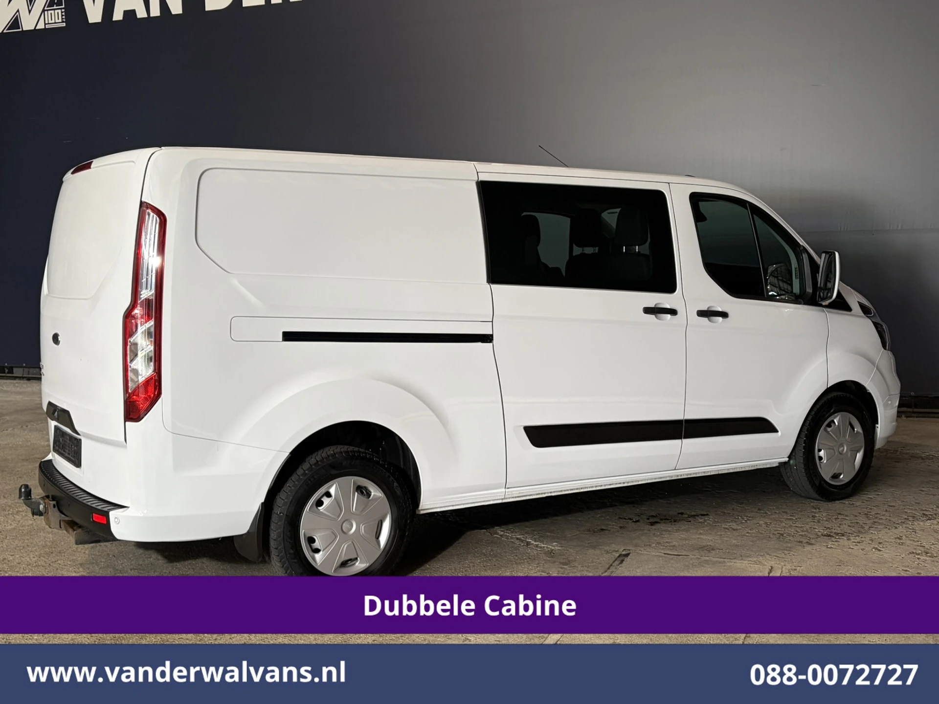 Ford Transit Custom 2020 - 2.0 TDCI 131pk Automaat L2H1 Dubbele Cabine Euro6 Airco | Xenon | 6-Zits | Camera | Apple Carplay | Adaptieve Cruisecontrol zdjęcie 14