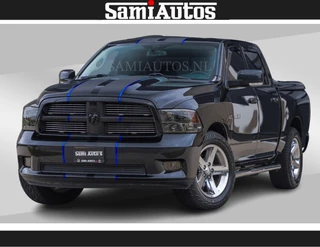 Dodge Ram Pick-Up 2011 - BLACK ON BLACK | 5.7 V8 HEMI | SPORT | STOER EN LEUKE RAM | DC | 4X4 | STRIPING in vendita
