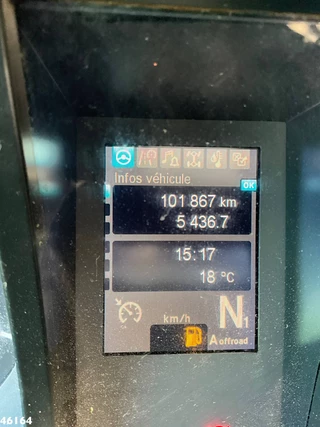 Mercedes-Benz Arocs 3345 6x6 Fassi 45 Tonmeter laadkraan Just 101.867 km! 2019 - N/A obrazek 24
