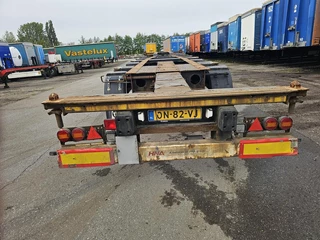 Krone SD | CONTAINER CHASSIS 40 FT 2 X 20 FT |BPW DRUM| APK TUV 22-07-2026. 5 PIECES. 2015 - N/A image 4