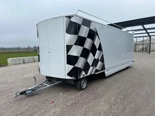 SCHULER N/A 2005 - Schamel aanhangwagen 3.5 Ton  met TENT obrazek 4