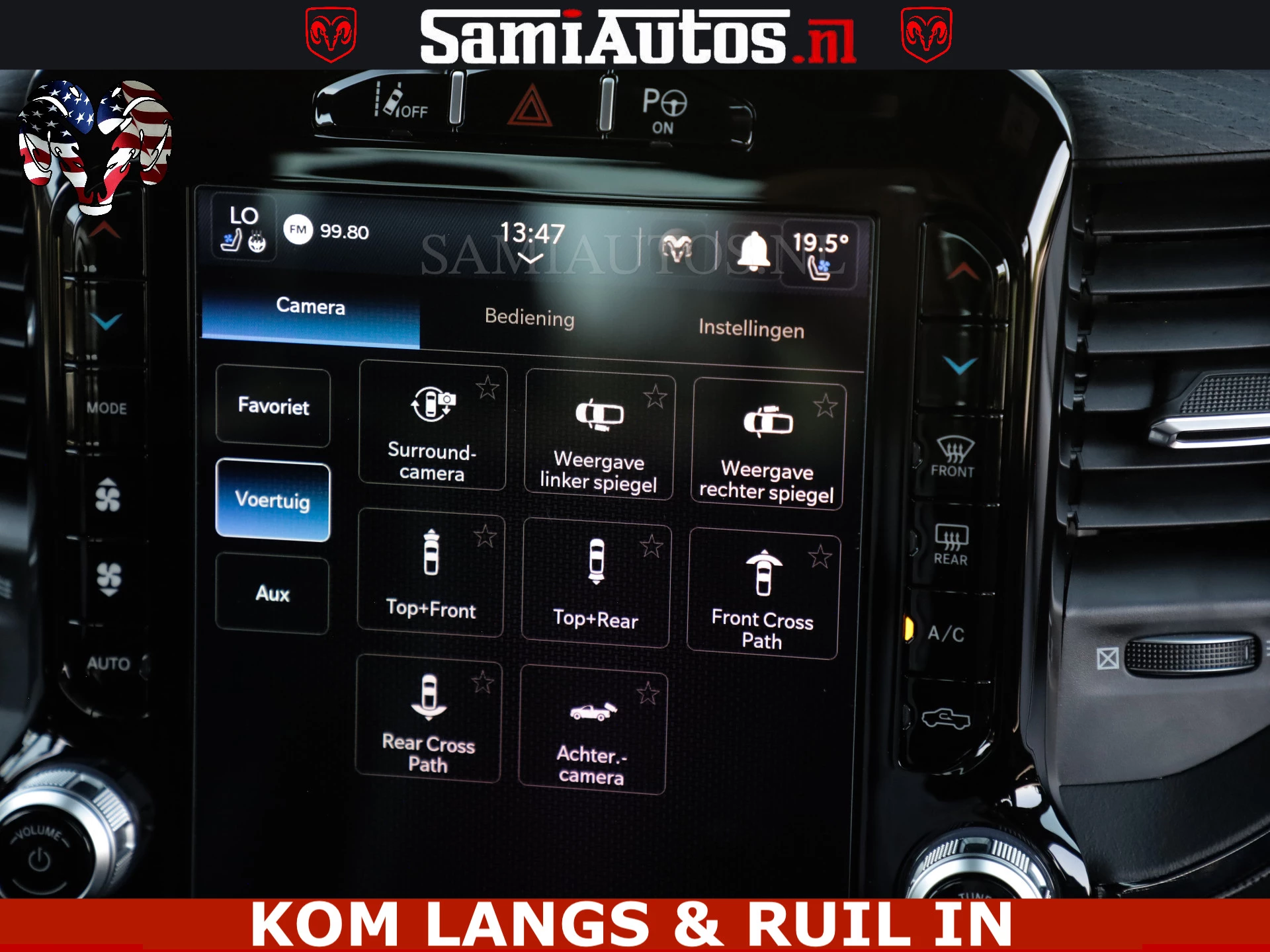 Dodge Ram Pick-Up 2024 - LIMITED HULK | 5.7 V8 402PK HEMI | RAM VOL | HUD | LUCHTVERING | PANO | MWK KLEP | DC | 5 PERS | afbeelding 45