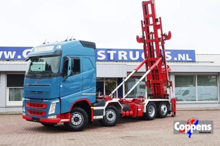 Volvo FH 2020 - 460 Hooklift 8x2. 3x Steering axle. Siloaufsteller Velsycon te koop