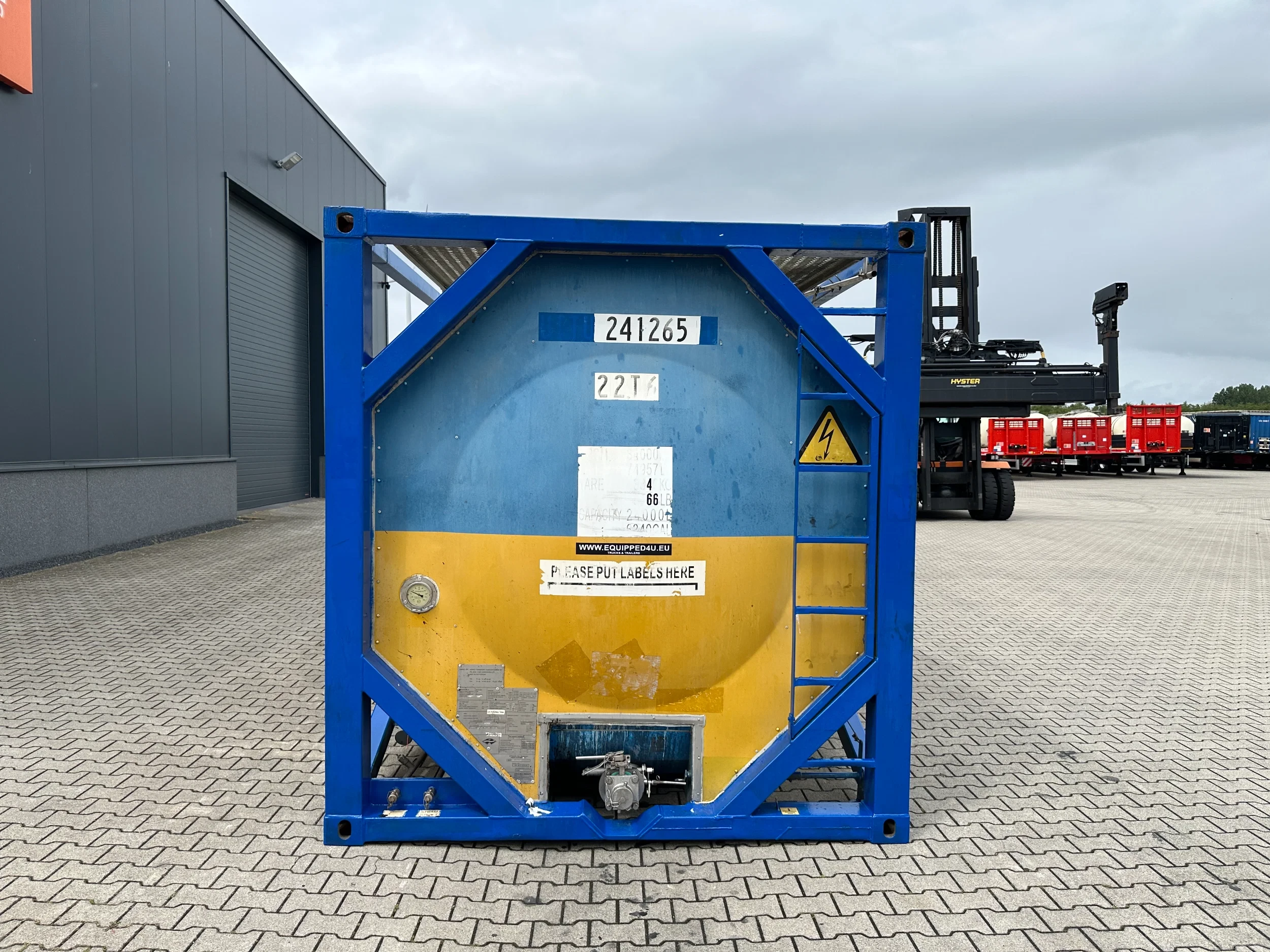 Welfit Oddy 1997 - 20FT ISO, 23.950L / 1-COMP. / IMO 1 / valid 2.5Y/CSC-inspection untill 12/2027 afbeelding 6