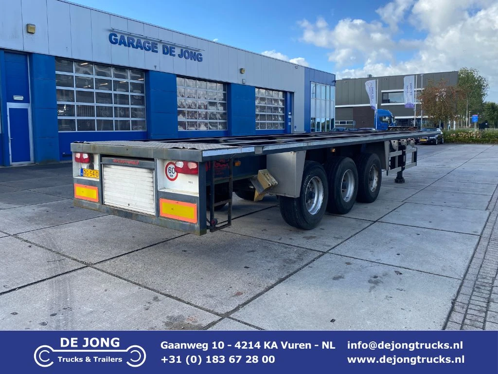 Burg 1999 - BPO 12-24 / Plateua Trailer / ADR / Steel Suspension / BPW + Drum zdjęcie 1