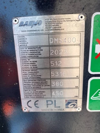 Daemo N/A 2023 - DMS400 HX300 ophanging obrazek 2