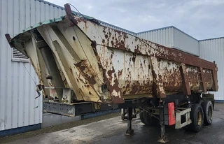 Trailor N/A 1998 - 2 Axle , 8 Tyres , Steel Tipper , Spring Suspension , Drum Brakes immagine 1