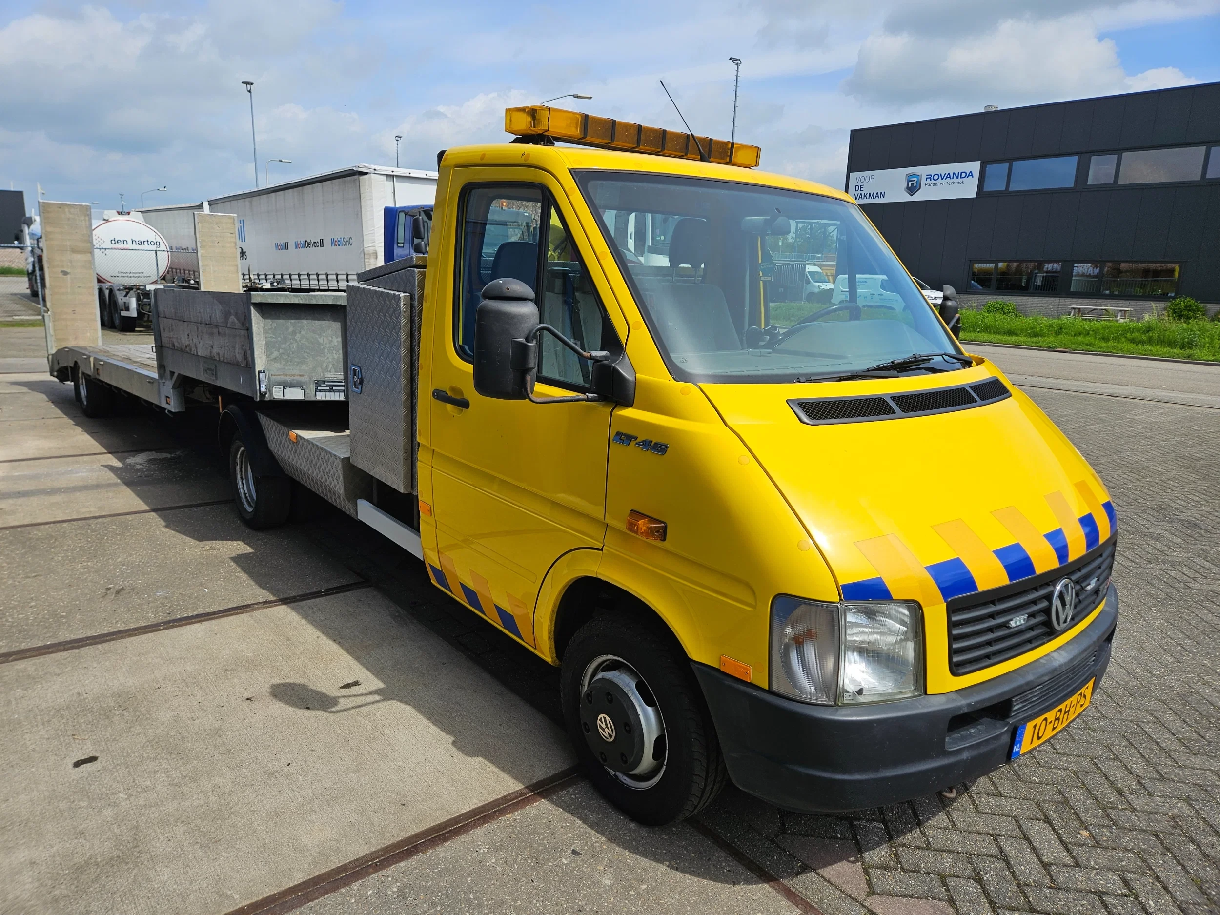Volkswagen LT 2003 - 46 TDI Veldhuizen transporter oplegger BE combi afbeelding 10