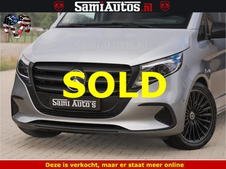 Mercedes-Benz Vito 2024 - 119 CDI L3 XL | NIEUW MODEL | LUCHTVERING | TOP STAAT | 19 INCH WIELEN | COMFORT LEDER STOELEN | LED | 2X SCHUIF | MERCEDES GARANTIE TOT AUG 2028 OF 200000 KM obrazek 30