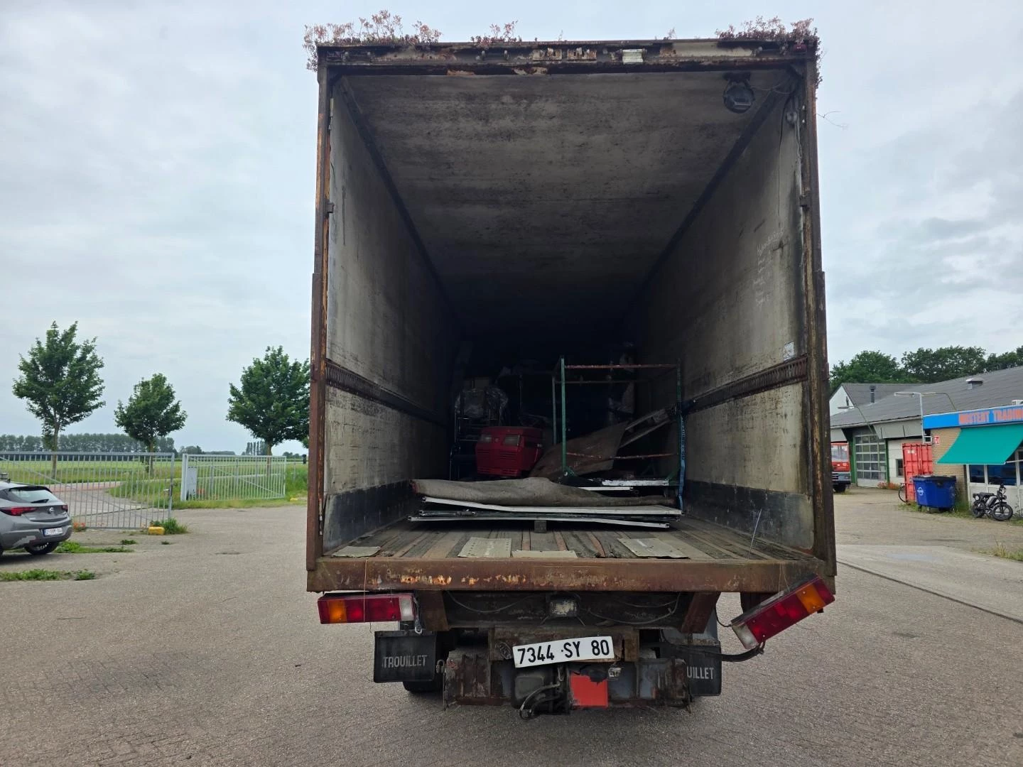 Trouillet DRUM BRAKES – STEELSPRING – WIDESPREAD – CAN ALSO BE SOLD AS FLATBED 1990 afbeelding 5