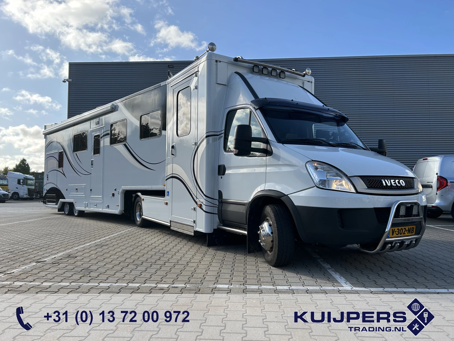 Iveco Daily 2010 - 50C18 + Trias 712-52 BE Combi afbeelding 1