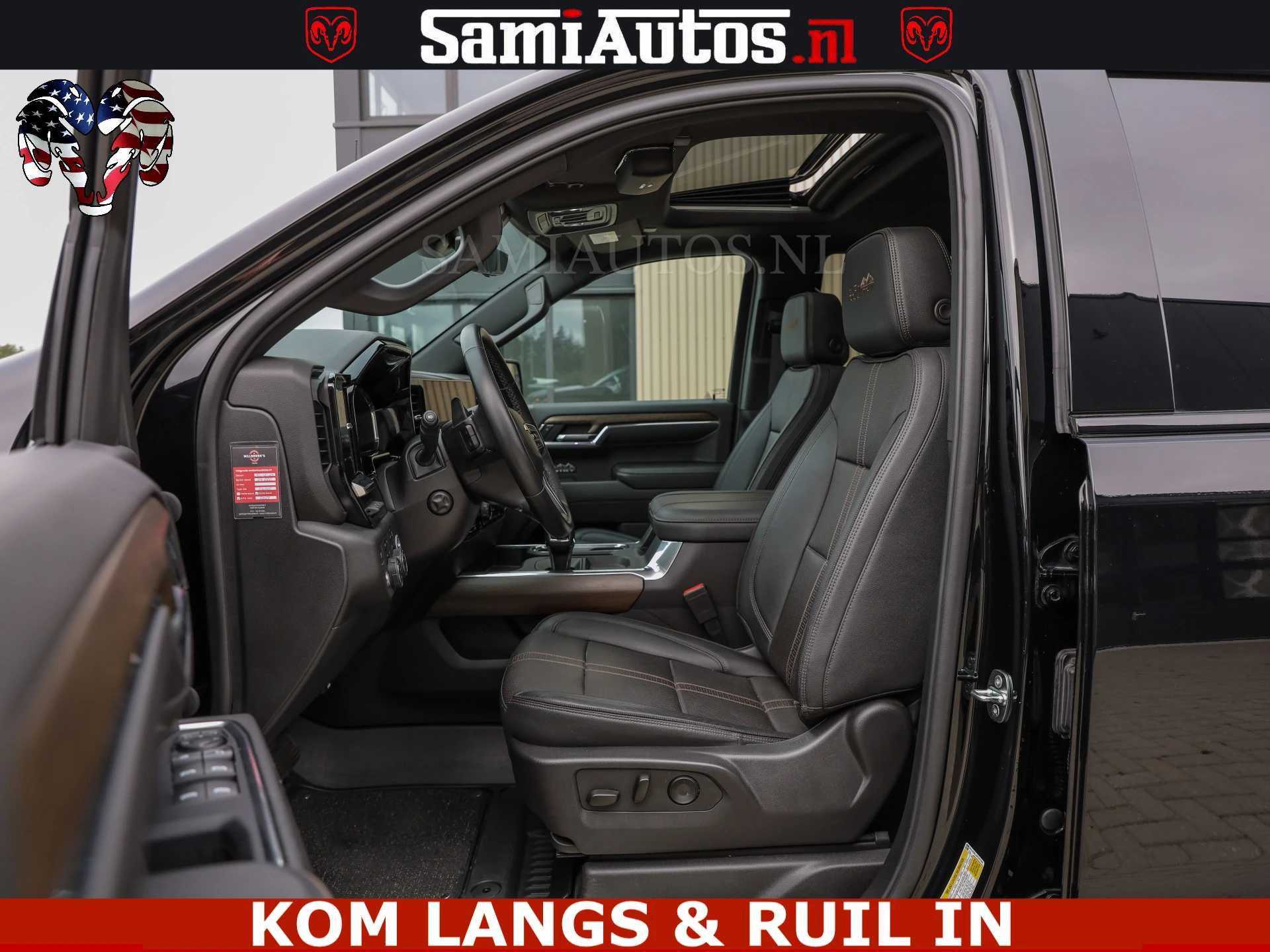 Chevrolet Silverado 2024 - HULK PACK | BEAST | HUIF | BLACK OPS | BOM VOL | GARANTIE TOT 24-01-2028 | DC 5 PERSOONS | afbeelding 27