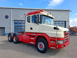 Scania T 2001 - T144-460 / 6X4 / RETARDER / 2XBIG AXLE / HYDRAULICS / FULL STEEL / DRUM BRAKES / ONLY:450014 KM / EURO-2 / 2001 zdjecie 2