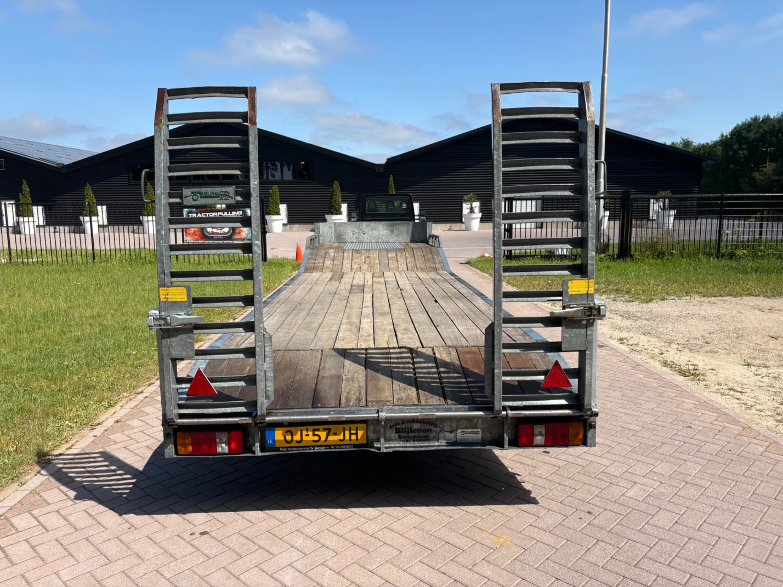 Veldhuizen 2006 - Be oplegger semi dieplader 9 TON afbeelding 5