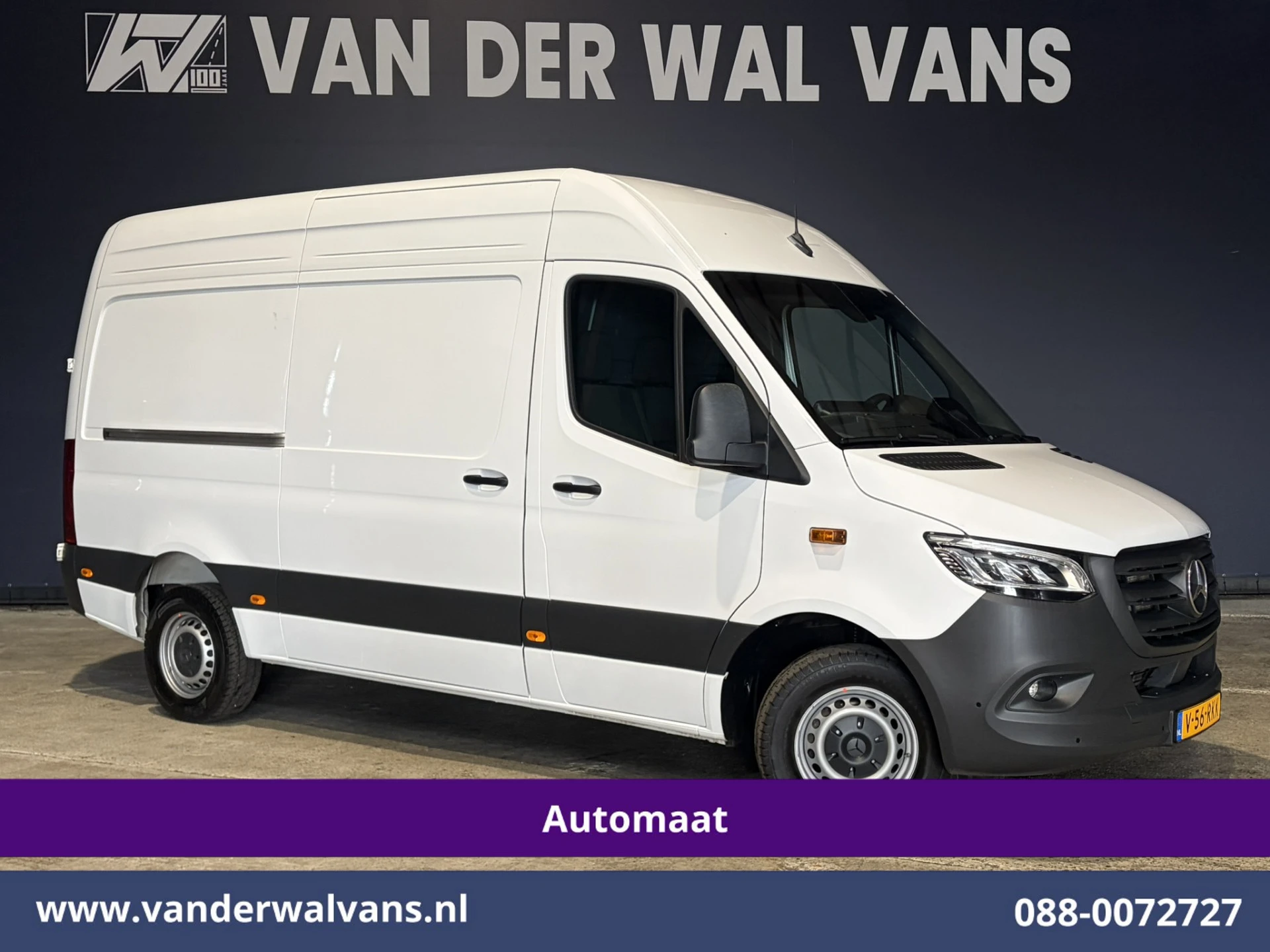 Mercedes-Benz Sprinter 2024 - 317 CDI 170pk 9G-Tronic Automaat L2H2 Facelift Euro6 Airco | Camera | Navigatie | LED | Cruisecontrol | Stoelverwarming afbeelding 1