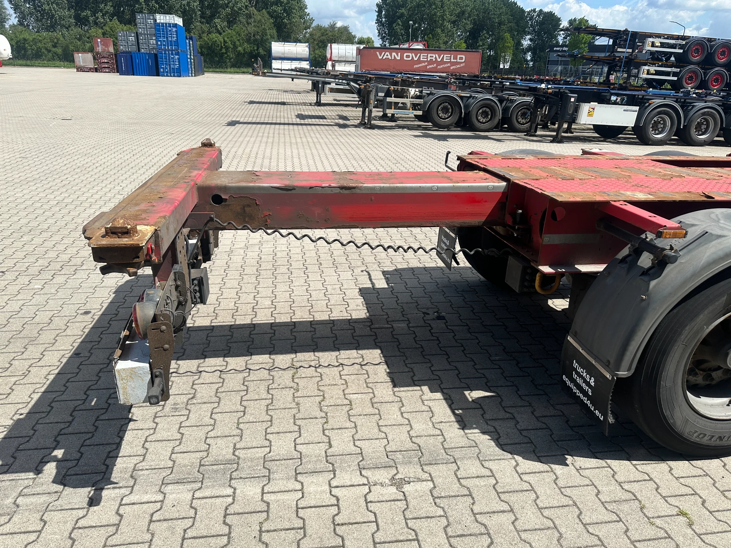 Krone 2015 - 40FT HIGH CUBE / BPW / DRUMBRAKES / NL-CHASSIS afbeelding 28