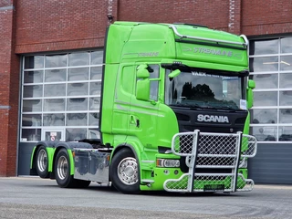 Scania R620-V8 2013 - Topline 6x2 - Retarder - Full air - Leather - 3.15 WB - Bull bar image 24