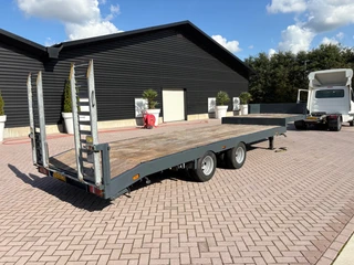 Veldhuizen P 31-5D 2000 - Be oplegger semi dieplader 9 TON afbeelding 3 miniatuur