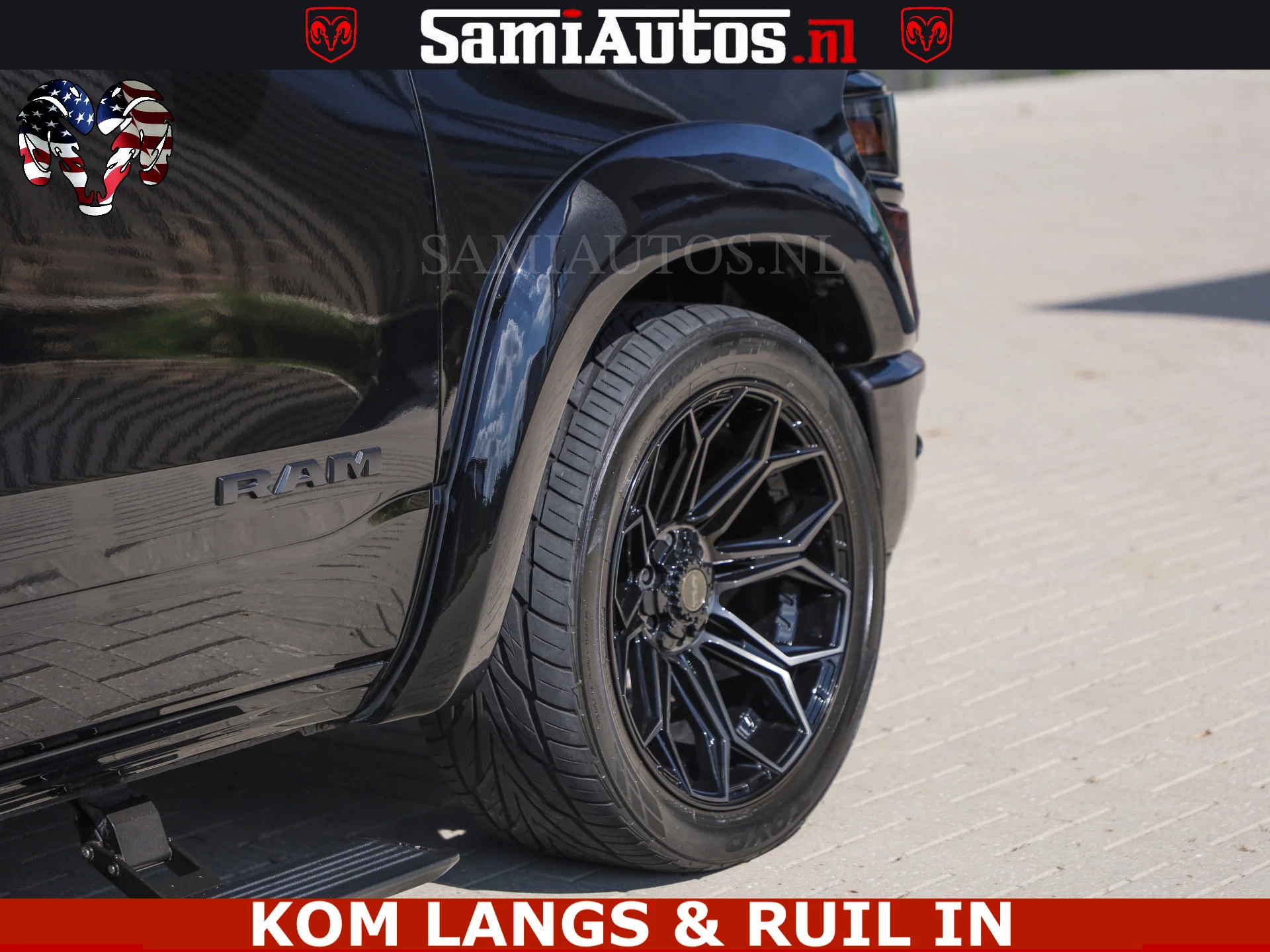 Dodge Ram Pick-Up 2023 - COBRA HULK PACK | 5.7 V8 402 PK | LIMITED EDITION | HUD | LUCHTVERING | BOM VOL | zdjęcie 20