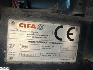 Iveco Stralis 2019 - 400 CNG 8x2, EURO 6, Retarder, CIFA 9m3, CNG bild 11