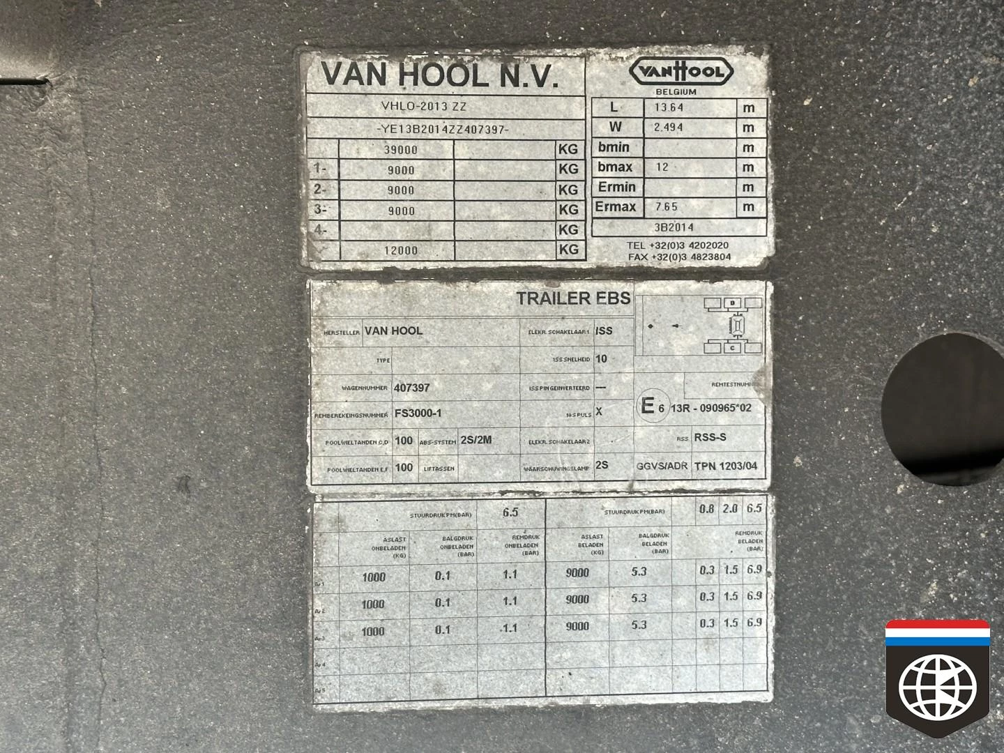 Van Hool 3B2014 2005 immagine 18