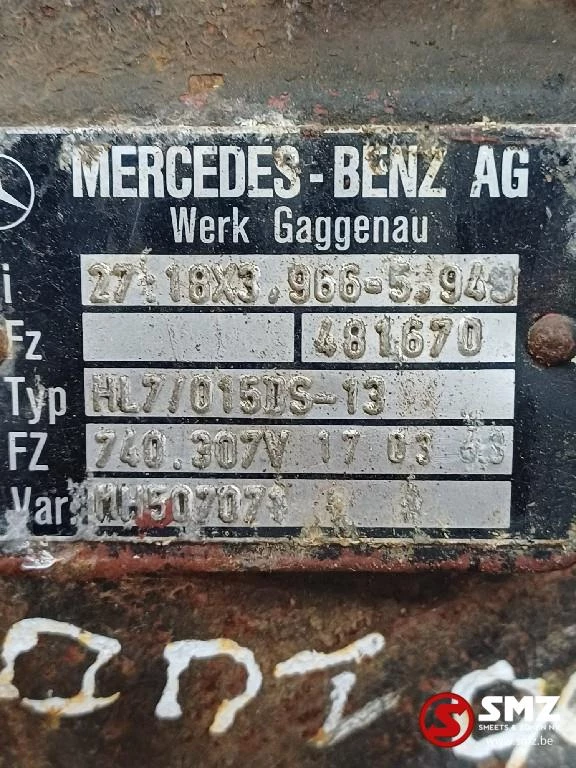 Mercedes-Benz - Occ aandrijfas HL7/015DS-13 Mercedes Bild 5