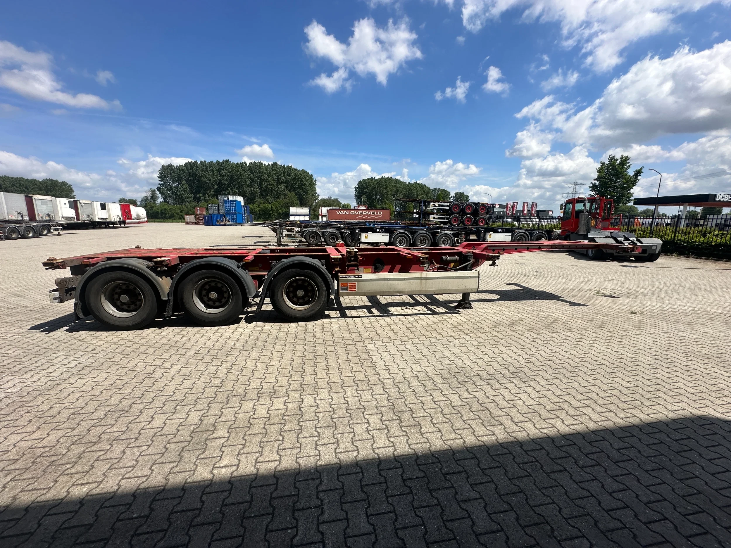 Krone 2015 - 40FT HIGH CUBE / BPW / DRUMBRAKES / NL-CHASSIS afbeelding 11