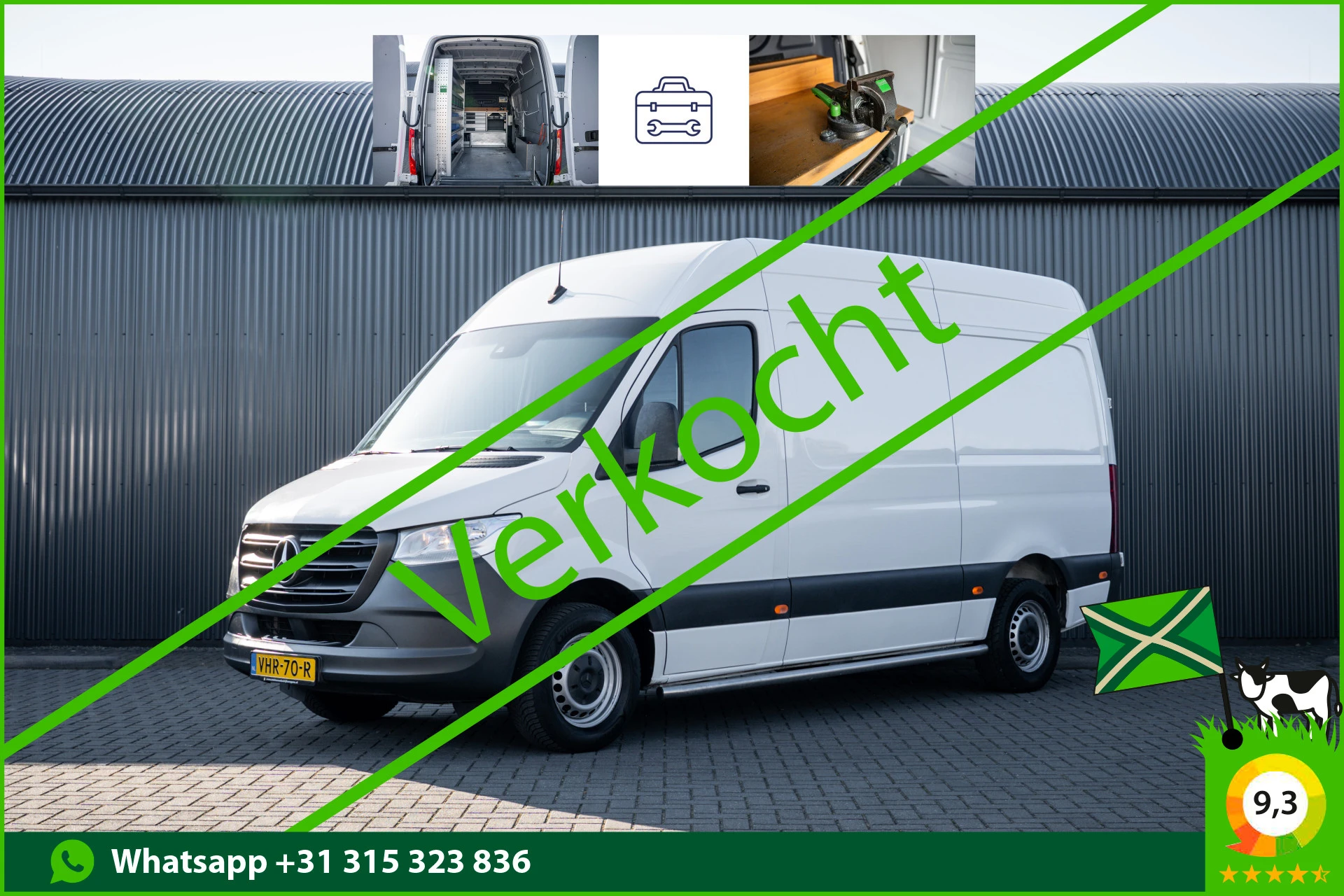 Mercedes-Benz Sprinter 2021 - 311 CDI RWD L2H2 | Volledig Ingericht | Mbux | Camera | Climatronic image 1
