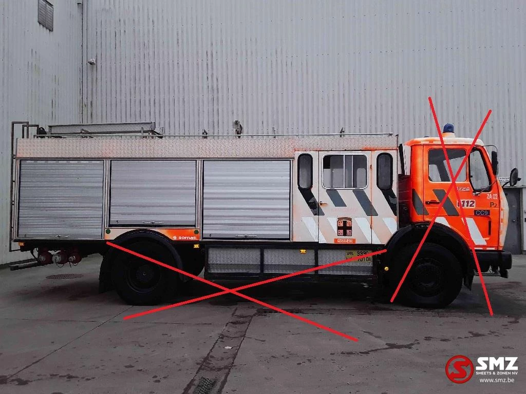 Diversen 1987 - Occ Brandweerwagen opbouw afbeelding 1