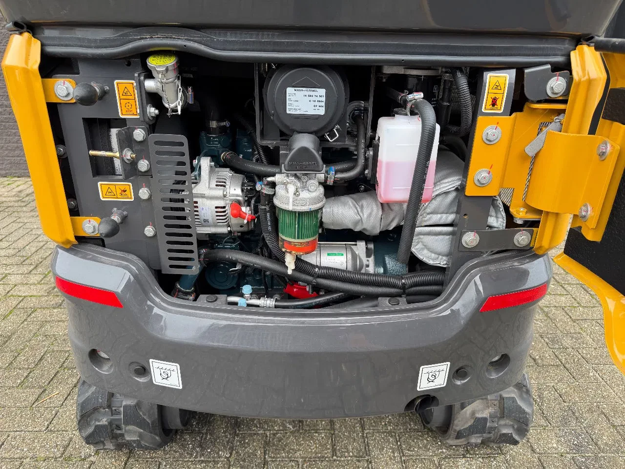 XCMG 2026 - XE20E PRO NIEUW Airco Snelwissel 3 Bakken Extra Functie KUBOTA MOTOR 5X Op Voorraad Bild 6