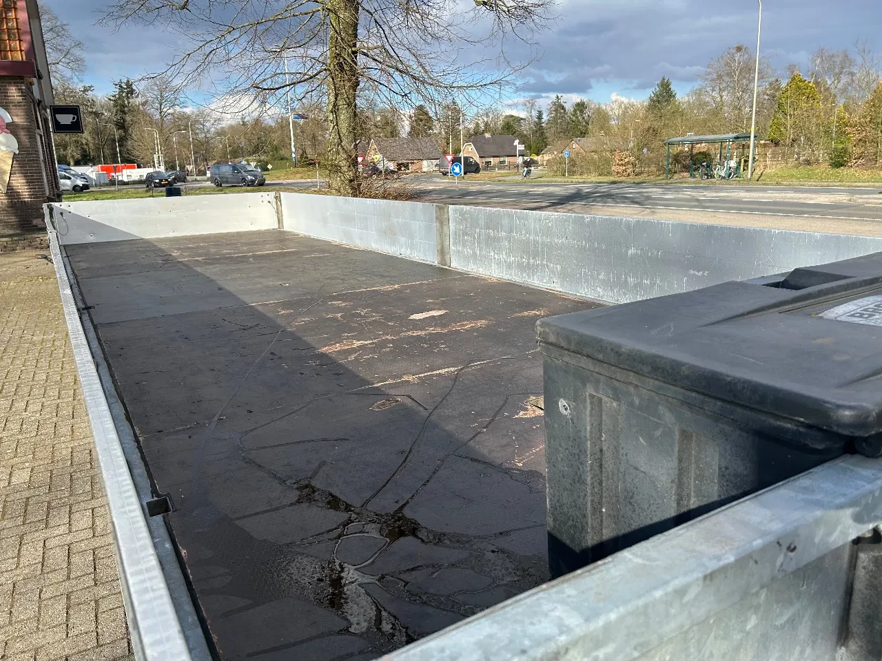 Bunk 2014 - 7 TON BE vlakke oplegger met aluminium luiken obrázek 8